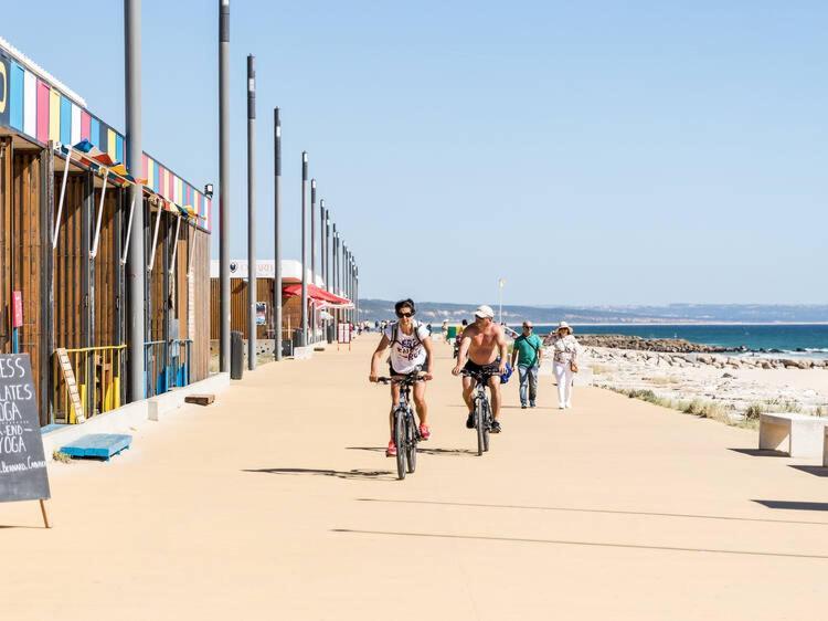 Paloma Caparica Beach Кошта-да-Капарика Экстерьер фото